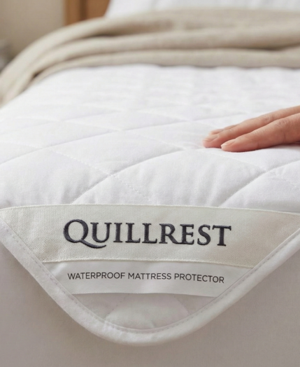 QuillRest ShieldGuard Waterproof Mattress Protector