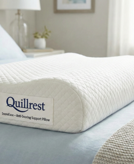 SnoreEase – Anti-Snoring Support Pillow